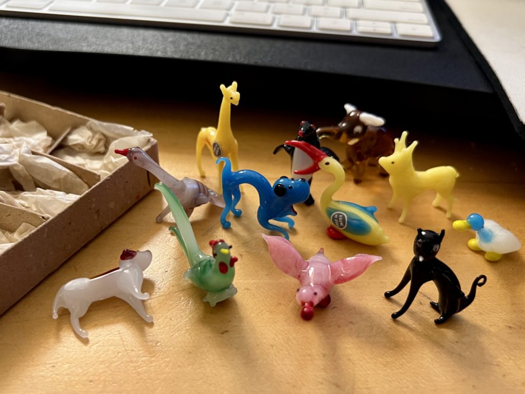 small animal figures from Japan